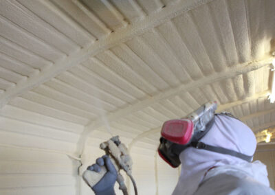 Spray Foam Insulation in Metal Buildings in Southeast Nebraska